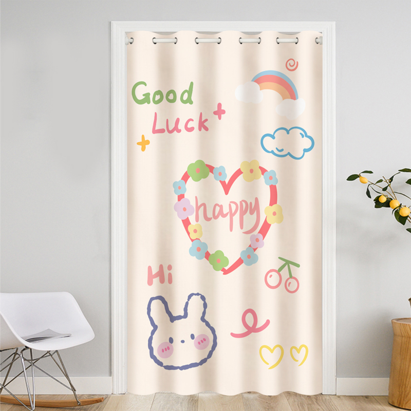 空调门帘隔断帘防冷m气家用隔热挡风帘过道房间空调房推拉可滑动