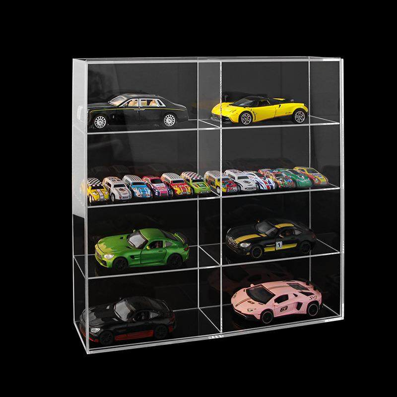 玩具车模展示柜多层亚克力透明1:32儿童创意风火轮合金车防尘展示