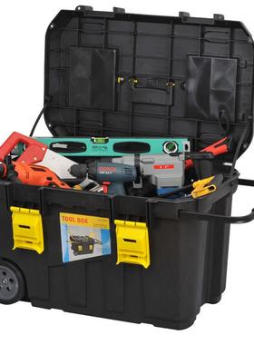 MJ-205829.5寸手推工具箱带滚轮电动气动工具箱绿化家政服务箱