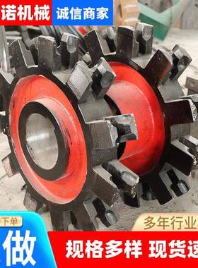 工业输送链轮多种型号提升机链轮矿用输送机45钢工业齿轮链轮