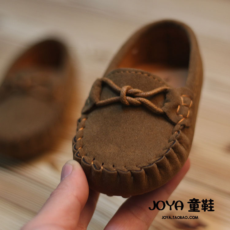儿童豆豆鞋子2023年新款女休闲皮鞋春款男童方头一脚蹬英伦风单鞋,童鞋/婴儿鞋/亲子鞋,皮鞋,淘宝优惠券,粉丝福利购,淘宝优惠卷