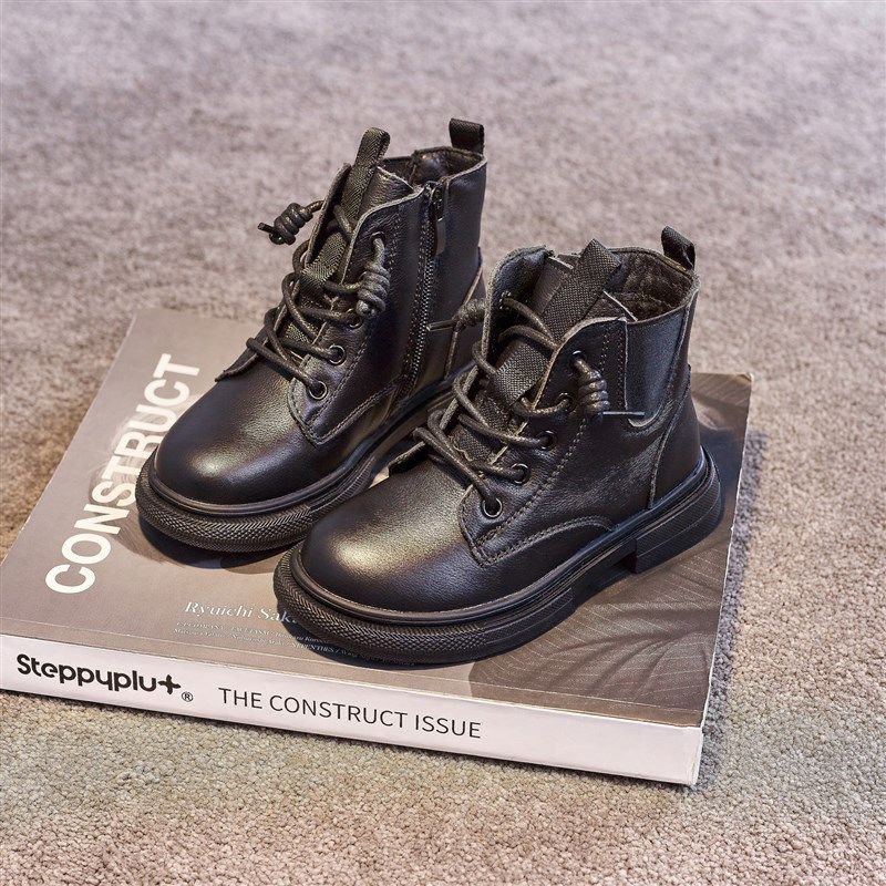 真皮儿童马丁靴2021春秋新款女童英伦风短靴男童靴子夏季透气单靴,童鞋/婴儿鞋/亲子鞋,皮靴,淘宝优惠券,粉丝福利购,淘宝优惠卷