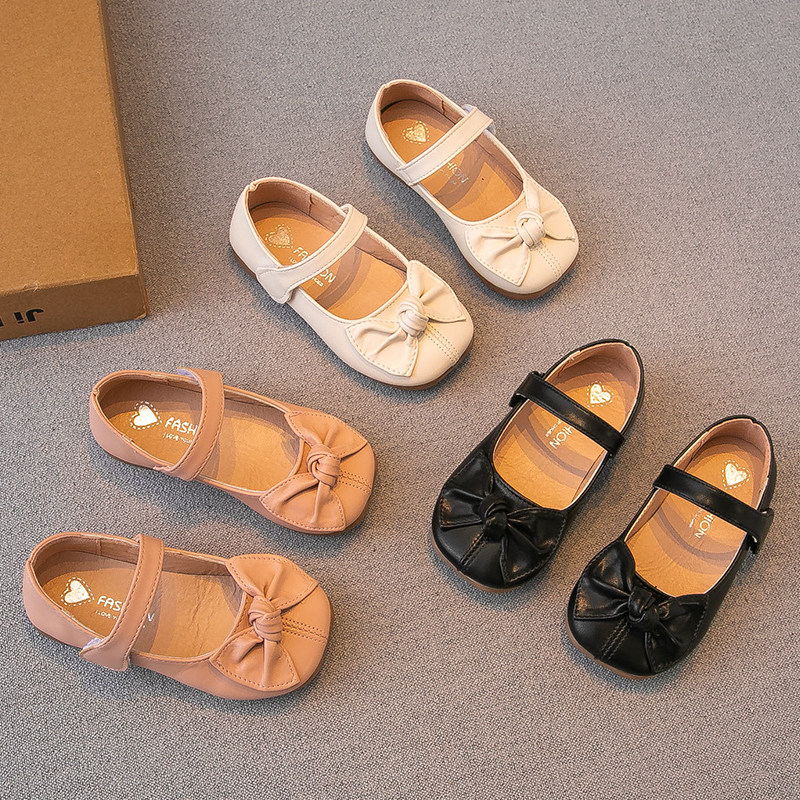 女童小皮鞋演出2022春秋新款儿童鞋子小女孩公主鞋豆豆鞋黑色单鞋,童鞋/婴儿鞋/亲子鞋,皮鞋,淘宝优惠券,粉丝福利购,淘宝优惠卷