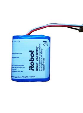 适配irobotBraava380380t390381擦地机配件专用电池