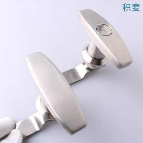 304不锈钢MS101-1-1T型转舌锁配电箱门锁 工业机柜锁 控制柜门锁