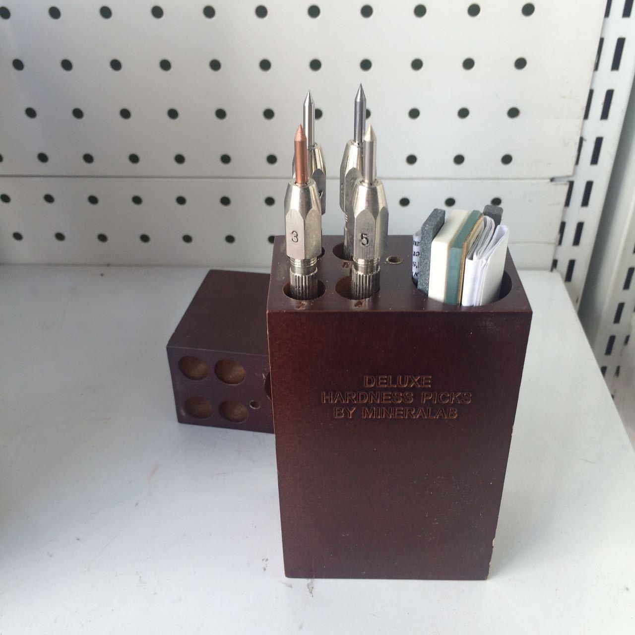 莫氏硬度笔2-9级美国Mineralab地坪瓷砖玻璃岩石莫氏硬度计