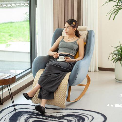 按摩椅家用全身小型智能电动摇椅可躺可睡阳台休闲客厅轻奢沙发椅