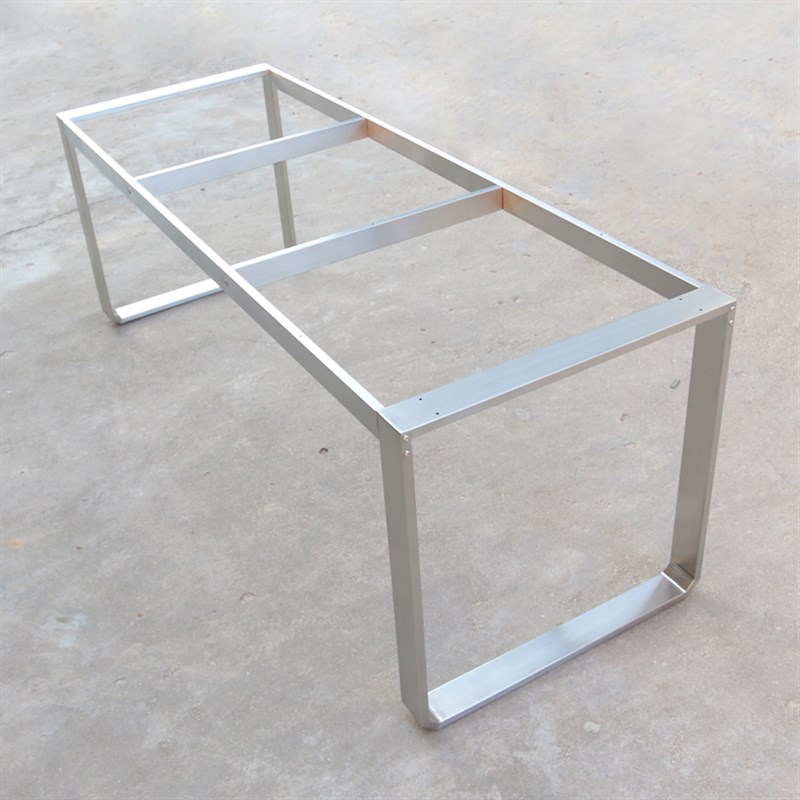 不锈钢桌架定做加长桌腿桌脚餐桌支架餐台脚办公桌子腿茶桌脚定制