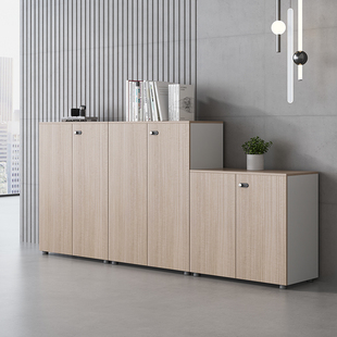 办公柜矮柜隔断柜边柜侧t柜茶水柜打印机柜文件柜带密码锁储物柜