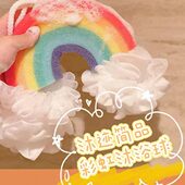 儿童沐浴球男浴花泡泡浴球浴球搓澡两用泡澡球女士家用洗澡沐浴花