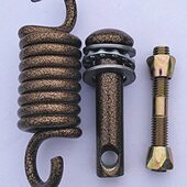 吊篮配件吊椅弹簧挂钩插销零件秋千支架摇篮吊钩悬挂吊盘加长吊链