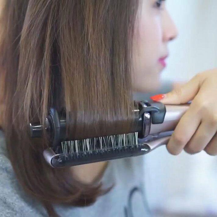 钻转卷发器直卷棒k两用不伤发内卷/直发器