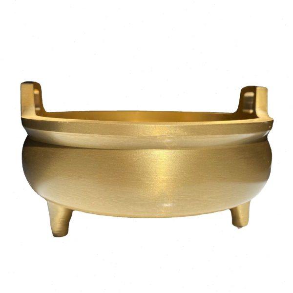 铜香炉全铜三足大号供佛摆件香薰炉家用供奉香炉上插香,家居饰品,香薰炉,淘宝优惠券,粉丝福利购,淘宝优惠卷