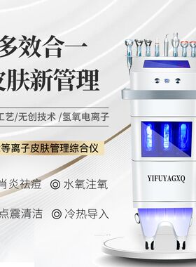 韩国皮肤管理综合大小气泡美容仪器水氧袪痘清洁注氧仪美容院专用