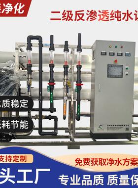 二级反渗透纯水设备双级纯水设备水处理设备纯净水装置