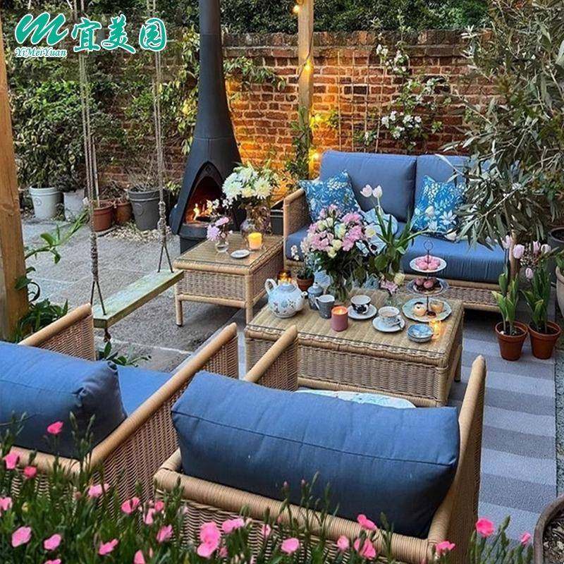 室外藤编沙发酒店民宿露台别墅户外阳台花园藤椅沙发简约防水防晒,自行车/骑行装备/零配件,更多零件/配件,淘宝优惠券,粉丝福利购,淘宝优惠卷