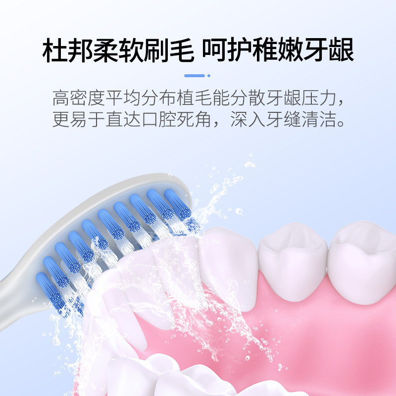 适用ROAMAN/罗曼电动牙刷头T10S/T3/T5通用替换T10牛油果绿小果刷