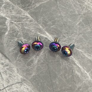 R改装 适用春风250SR 675SR 500SR 螺丝前挡泥板幻彩色螺丝 450SR