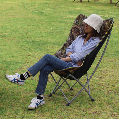 户外能折叠椅便携式靠背休闲椅沙滩椅钓鱼凳子写生马扎椅子午休椅