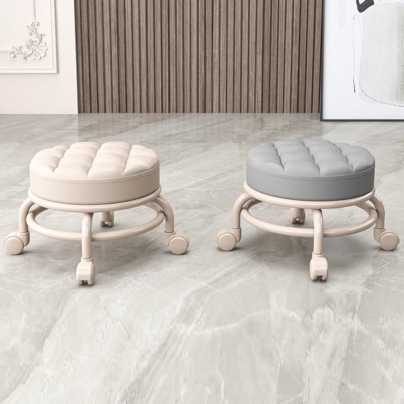 万向轮小凳子家用板凳小椅子沙发凳滑轮矮凳儿童大人小型网红圆凳,家装主材,PVC地板,淘宝优惠券,粉丝福利购,淘宝优惠卷