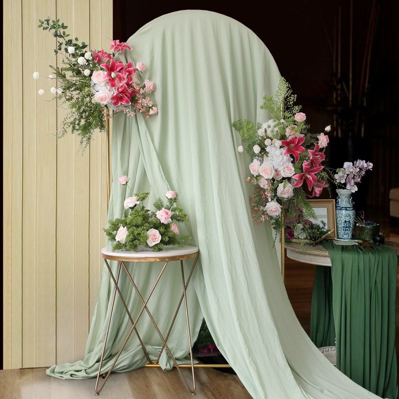 清新婚礼花艺布置拱门壁挂花婚礼背景仿真花卉布置酒店场景插花,节庆用品/礼品,婚庆绢花,淘宝优惠券,粉丝福利购,淘宝优惠卷