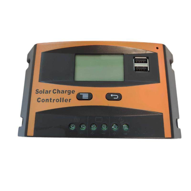 直销12V/24V自动识别电压10A20A30A40APWM太阳能控制器LCD屏
