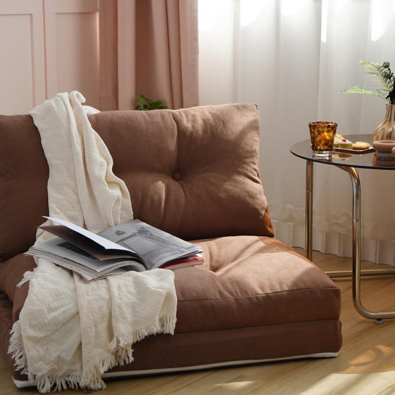 懒人椅沙发榻榻米卧室阳台客厅地上小户型沙发椅折叠靠背网红房间