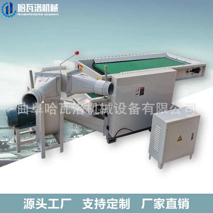 新款双头小型充棉机双口枕芯充棉机抱枕纤维棉开松充绒机辽宁