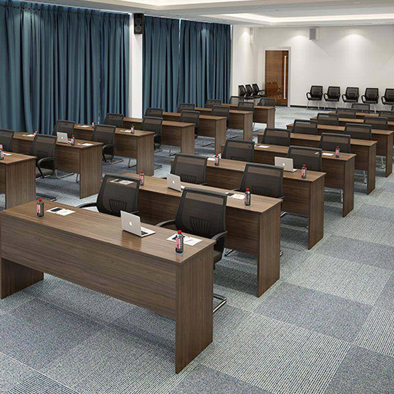 简约现代办公长条桌简易长方形桌子会议培训室桌子课桌双人条形桌