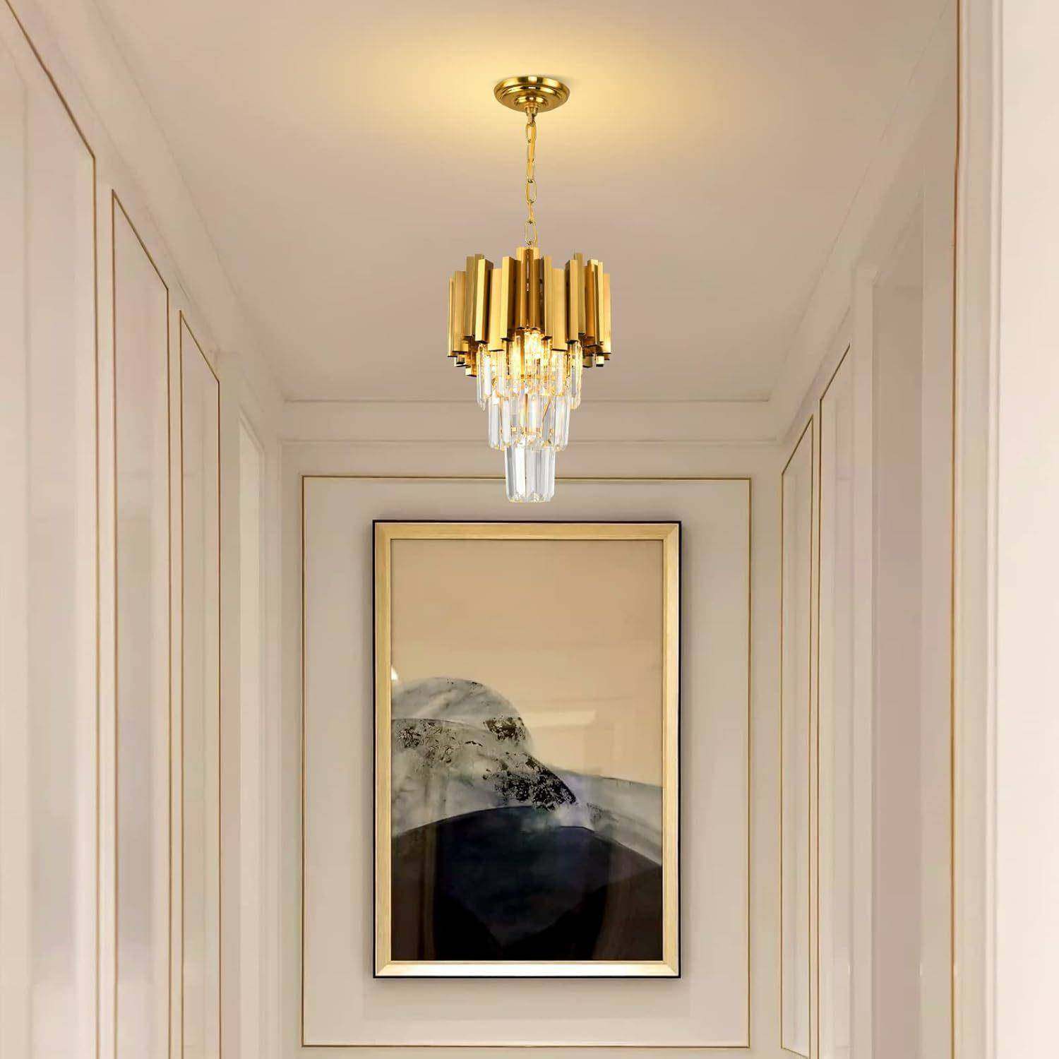 北欧轻奢水晶装饰铁艺灯小吊灯具别墅客厅餐厅高档水晶吊灯,特色手工艺,其他特色工艺品,淘宝优惠券,粉丝福利购,淘宝优惠卷