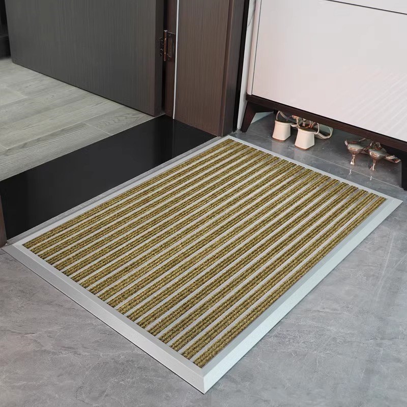 收卷铝合金地垫室外门口防滑垫高端豪宅入户门垫家V用别墅进门地