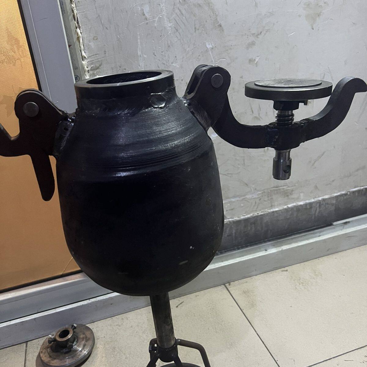 老式手摇爆米花机 锥口盖不用皮垫 干嘣鸡 爆米花机摆摊