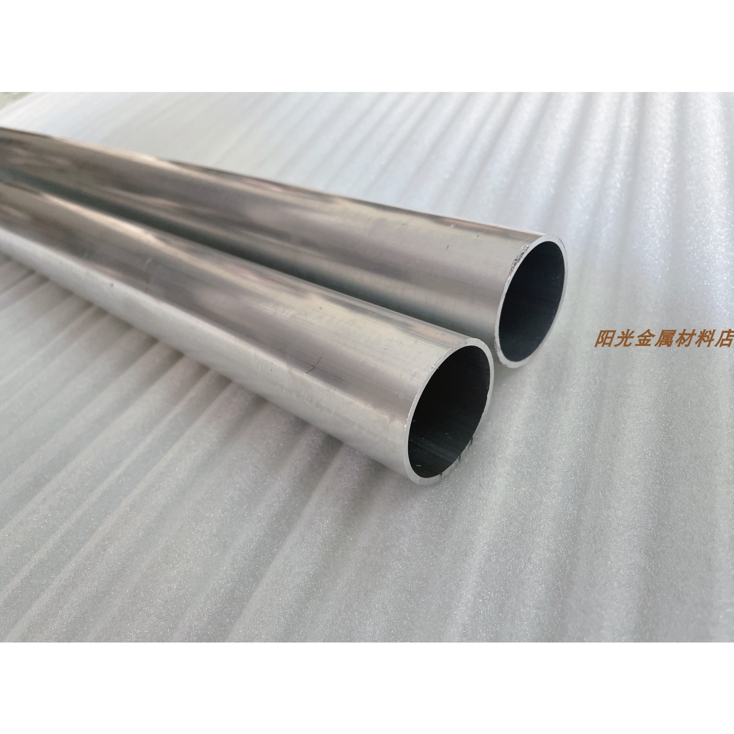 6061国标铝管6063外径37-55MM加厚大口径铝合金管子零切加工定制