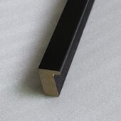 王斌相框木质线条木框条实木线1 3CM镜框油画框8120B