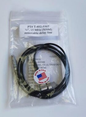 PT#T-402-5507延迟线探头 PZX-7超声波测厚仪探头 dakota连接线