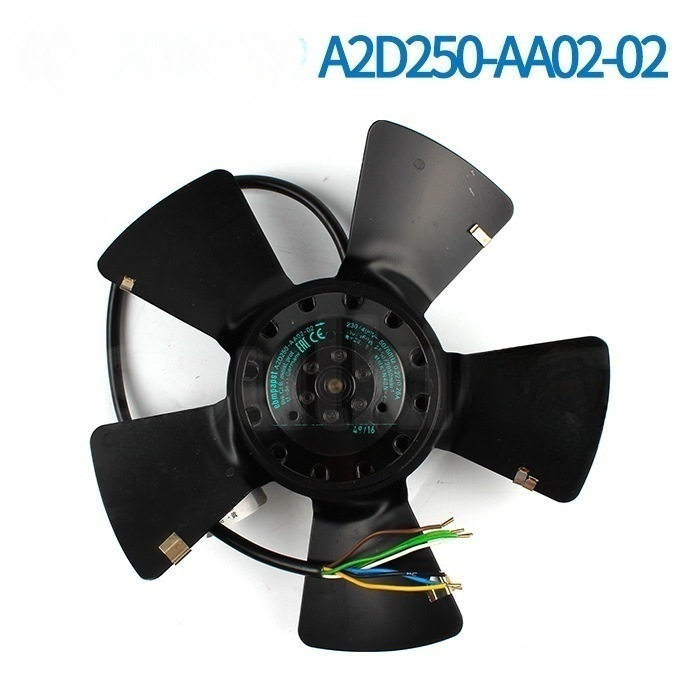 德国原装进口A2D250-AA02-02 380V变频器UPS电源电机散热排风扇