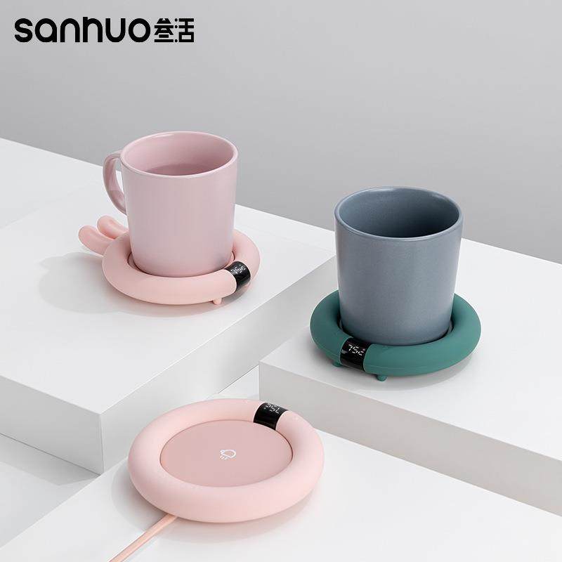 叁活加热暖杯垫智能触控办公室家用养生热牛奶恒温加热保温杯垫,自行车/骑行装备/零配件,更多零件/配件,淘宝优惠券,粉丝福利购,淘宝优惠卷