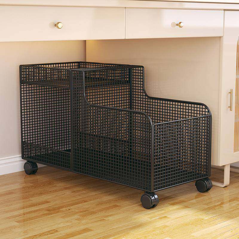 桌下书包收纳架分层柜落地带轮书本整理神器学生教室可移动置物架,电子元器件市场,其它元器件,淘宝优惠券,粉丝福利购,淘宝优惠卷