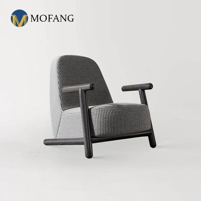 法式轻奢现代简约单人沙发北欧设计师创意百搭千鸟格休闲椅奶油风,特色手工艺,其他特色工艺品,淘宝优惠券,粉丝福利购,淘宝优惠卷