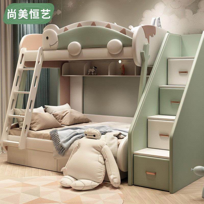 儿童男孩上下铺床软包皮床实木高低床双层床成年子母床恐龙床,清洗/食品/商业设备,风口/风叶/风机配件,淘宝优惠券,粉丝福利购,淘宝优惠卷