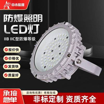 防爆灯20w30w40w50w60w70w加油站厂房车间LED防爆照明灯