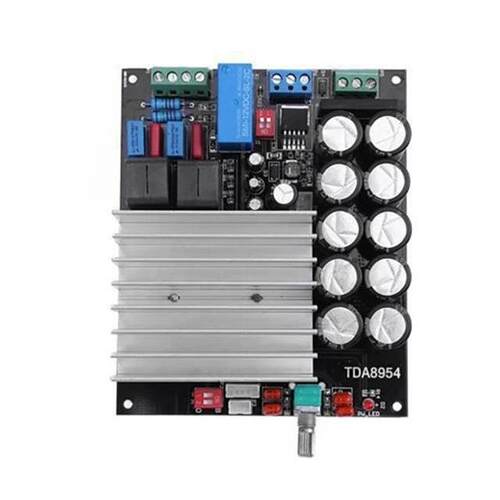 TDA8954数字功放板210W+210W发烧2.0成品D类双声道后级超TDA8950
