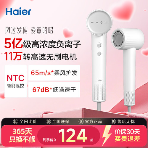 海尔高速负离子吹风机