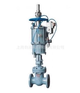 Z641气动闸阀 气动闸阀带手动装置 Z6S41系列气动带手动楔式闸阀