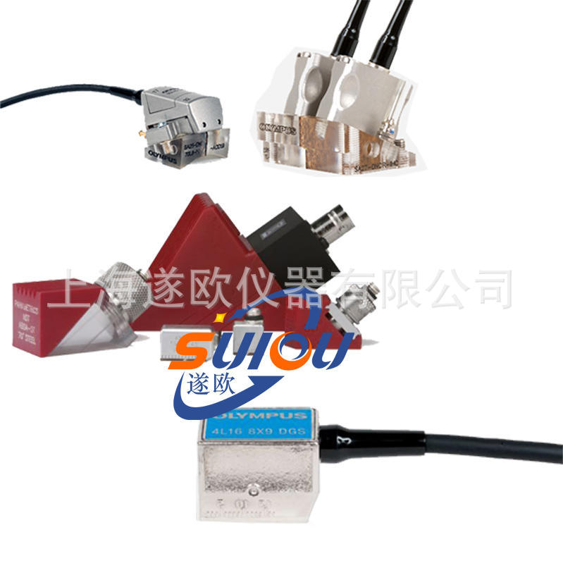 奥林巴斯D790-RL探头 超声波测厚仪探头 双晶探头 高温分体式探头