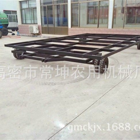 常坤农用机械 厂家供应   超宽型木屋底盘拖车 框架拖车 量大从优