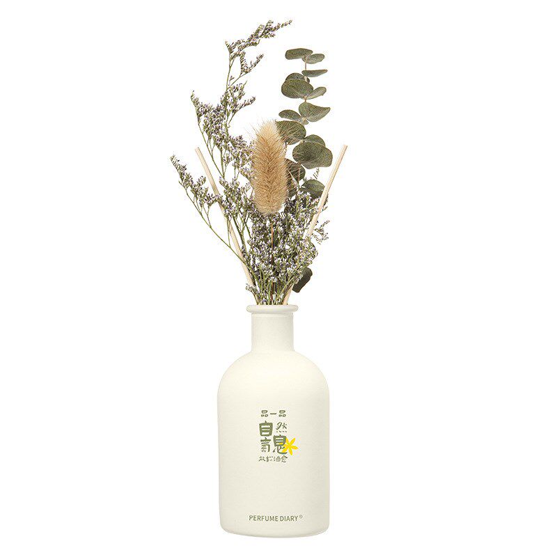 森林竹茶无火香薰200ml大瓶室内持久家用卧室衣柜香熏卫生间香薰