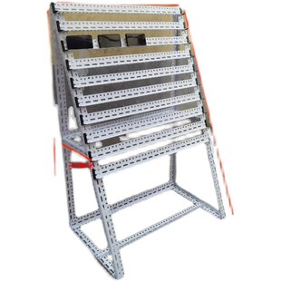 横放手机多台f支架定制工作室手游架抖音落地桌面充电手机