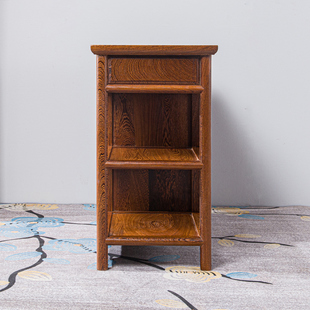 鸡翅木家具 红木餐边柜中式实木餐厅茶室客厅多功能茶水柜储物柜