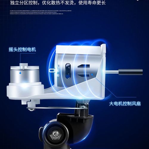 电风扇夹式插电家用电扇学生宿舍床头夹扇摇头办公室夹子小风扇